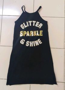 Sparkle & Shine Black Dress