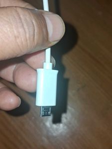 White USB OTG Adapter Cable of1
