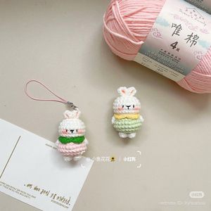 Crochet Bunny Charm