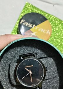 Fastrack Black Dial Watch