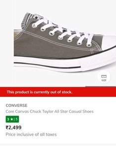Basic CONVERSE Canvas Shoes