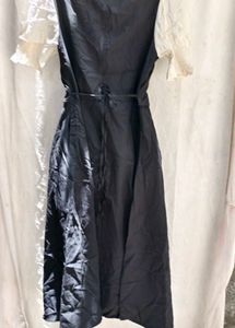 I. Elegant Black &amp; Cream Kurta Set