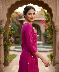 Libas Pink Kurta - XS