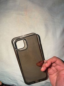 Smoky black tinted Transparent Phone Case