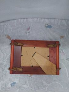 Rustic Wooden Photo Frame
