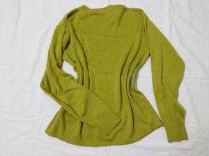 Lime Green Long Sleeve Top