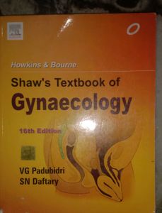 Shaw's Textbook of Gynaecology 16th Ed