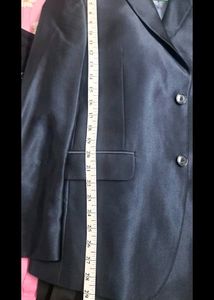 Louis Philippe Navy Slim Fit Wedding 2 Pc Suit