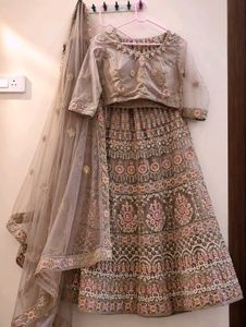 Premium Heavy Embroidered Lehenga Set with Dupatta