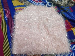 Pink Fuzzy Crop Top
