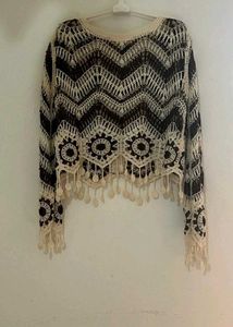 Boho Crochet Crop Top