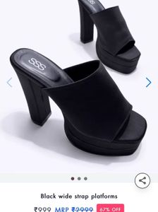 black street style store new heels