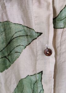Flowy Floral Print Summer Shirt