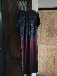 Elegant black long kurta