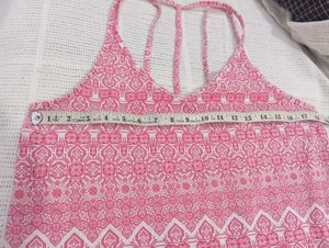 Pink Printed Nightgown