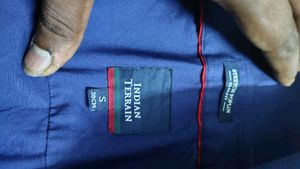 Indian Terrain Blue Slim Fit Shirt