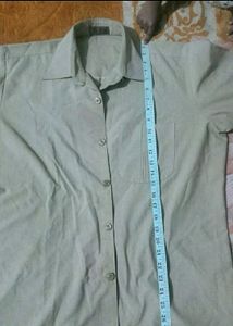 Classic Collared Button-Up Shirt