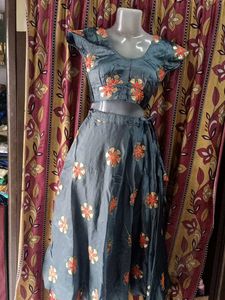 Floral Lehenga Choli Set