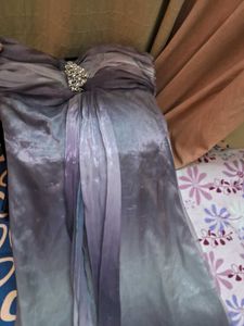 Stunning Ombre Party Dress with Embellishment