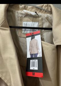Weatherproof Classic Beige Trench Coat with Belt