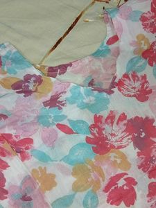 Floral Print Kurta with Pants