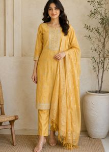 New Kurta Set with Dupatta Women