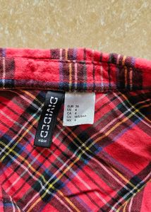 Imported HnM Red Flannel Shirt