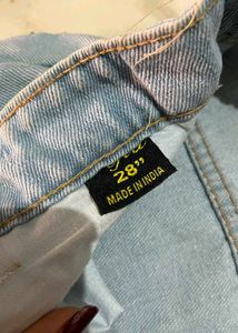 Light Wash Wide Leg Jeans
