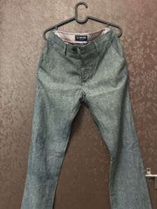 Men's Grey Allen Solly Trousers