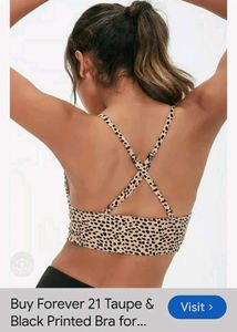 FOREVER21 Leopard Print Cami Top
