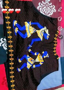 Embroidered Ethnic Sleeveless Jacket