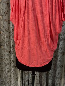 Coral Dolman Sleeve Top