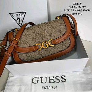 GUESS ZIPPER SLING BAG12A QUALITY /WD BOX