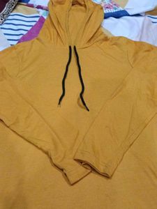 Mustard Yellow Hoodie