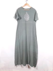 Green Casual Kurta Set (Women's)