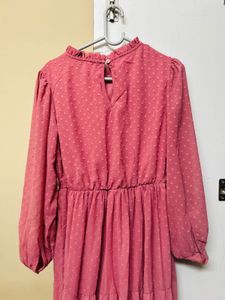 final sale🎉🎉korean Maxi Dress-S size