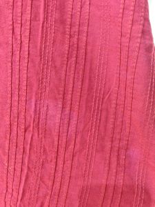 Pink Cotton Tunic Dress