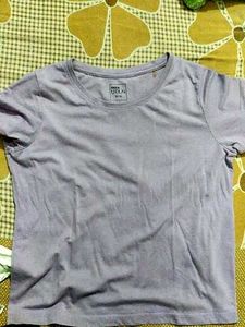Solid Color Casual T-Shirt