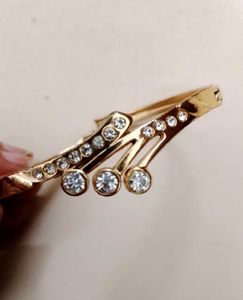 Gold Tone Bangle