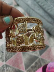 Golden plated kada unused