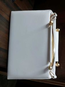 Chic White Crossbody Bag