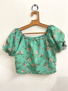 Floral Crop Top