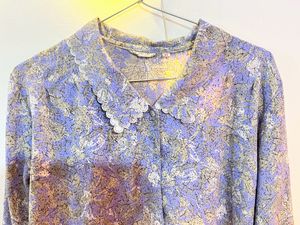 Cottage Core Floral Figure Shirt