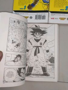 Dragon Ball Z Volume 1 2 3 Manga Comics