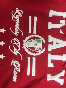 Stylish Red Graphic Tee