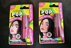 Sugar Pop Strawberry Tinted Lip Balm SET of 2