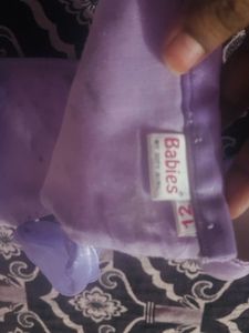 Lavender Baby Tulle Dress Set