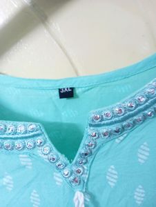 Light Sea green Kurti