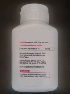 Vestige Flax Oil Capsules