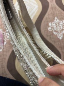 bridal crystal handbag